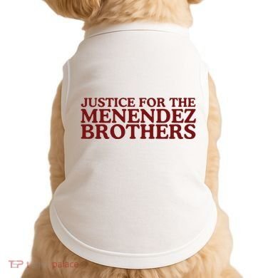 Justice For The Menendez Brothers Doggie Tank