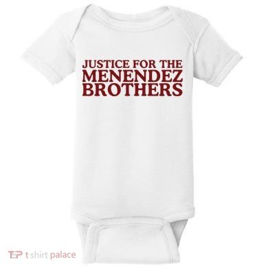 Justice For The Menendez Brothers Baby Bodysuit