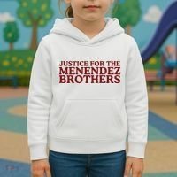 Justice For The Menendez Brothers Kids Hoodie thumb 3