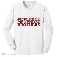 Justice For The Menendez Brothers Kids Long Sleeve Shirt thumb 0