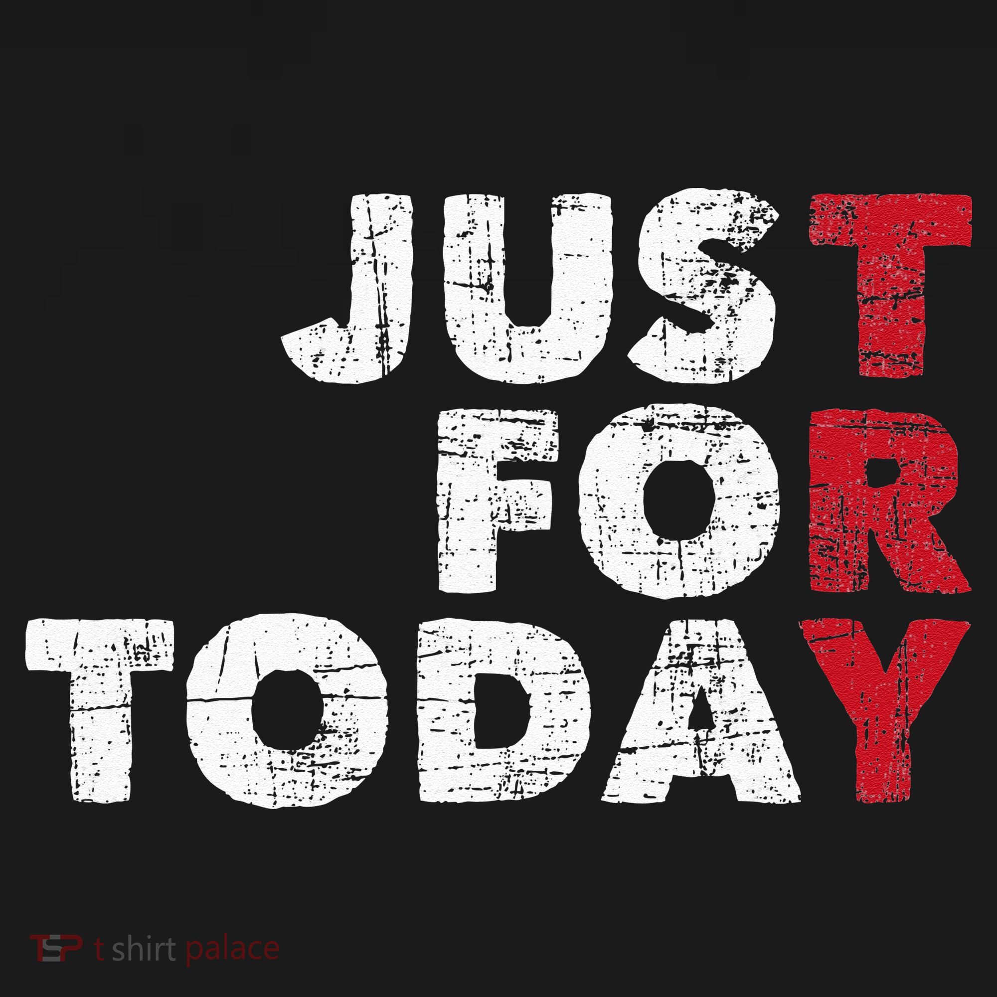 Just For Today Sobriety Anniversary Sober AA NA Recovery Women's Tank Top