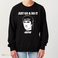 Just Go And Do It Nephi Funny Mormon Lds Missionary Gift Women's Sweatshirt thumb 0
