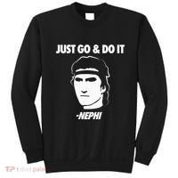 Just Go And Do It Nephi Funny Mormon Lds Missionary Gift Sweatshirt thumb 0
