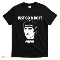 Just Go And Do It Nephi Funny Mormon Lds Missionary Gift T-Shirt thumb 0