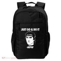 Just Go And Do It Nephi Funny Mormon Lds Missionary Gift Backpack thumb 0