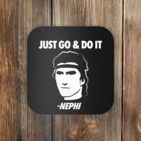 Just Go And Do It Nephi Funny Mormon Lds Missionary Gift Coaster thumb 0