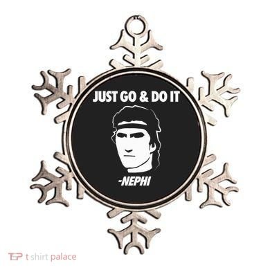 Just Go And Do It Nephi Funny Mormon Lds Missionary Gift Ornament