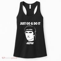 Just Go And Do It Nephi Funny Mormon Lds Missionary Gift Women's Tank Top thumb 0