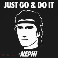 Just Go And Do It Nephi Funny Mormon Lds Missionary Gift Women's Tank Top thumb 5