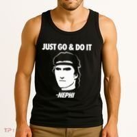 Just Go And Do It Nephi Funny Mormon Lds Missionary Gift Tank Top thumb 3