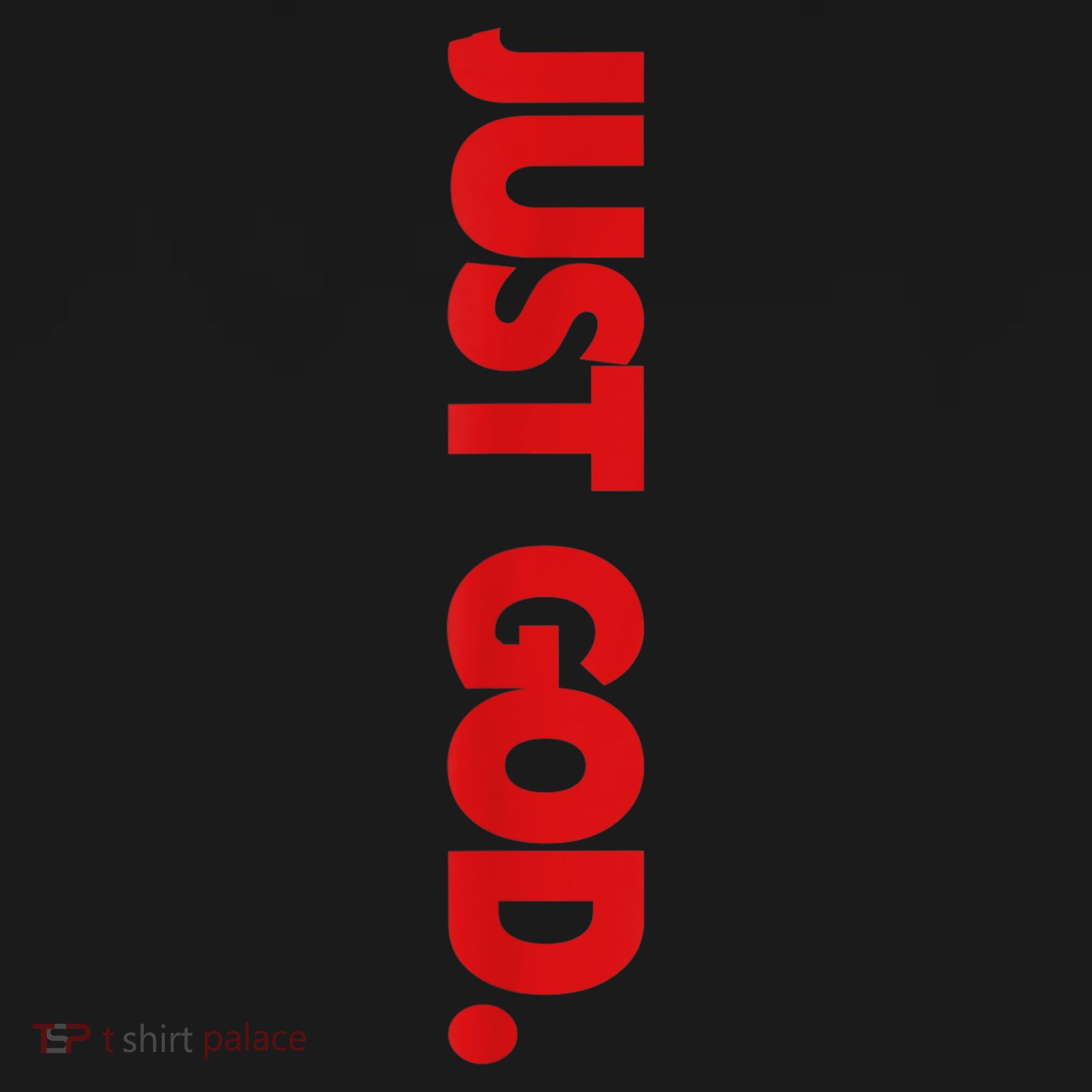 Just God Bible Verse Religious Doggie Tank