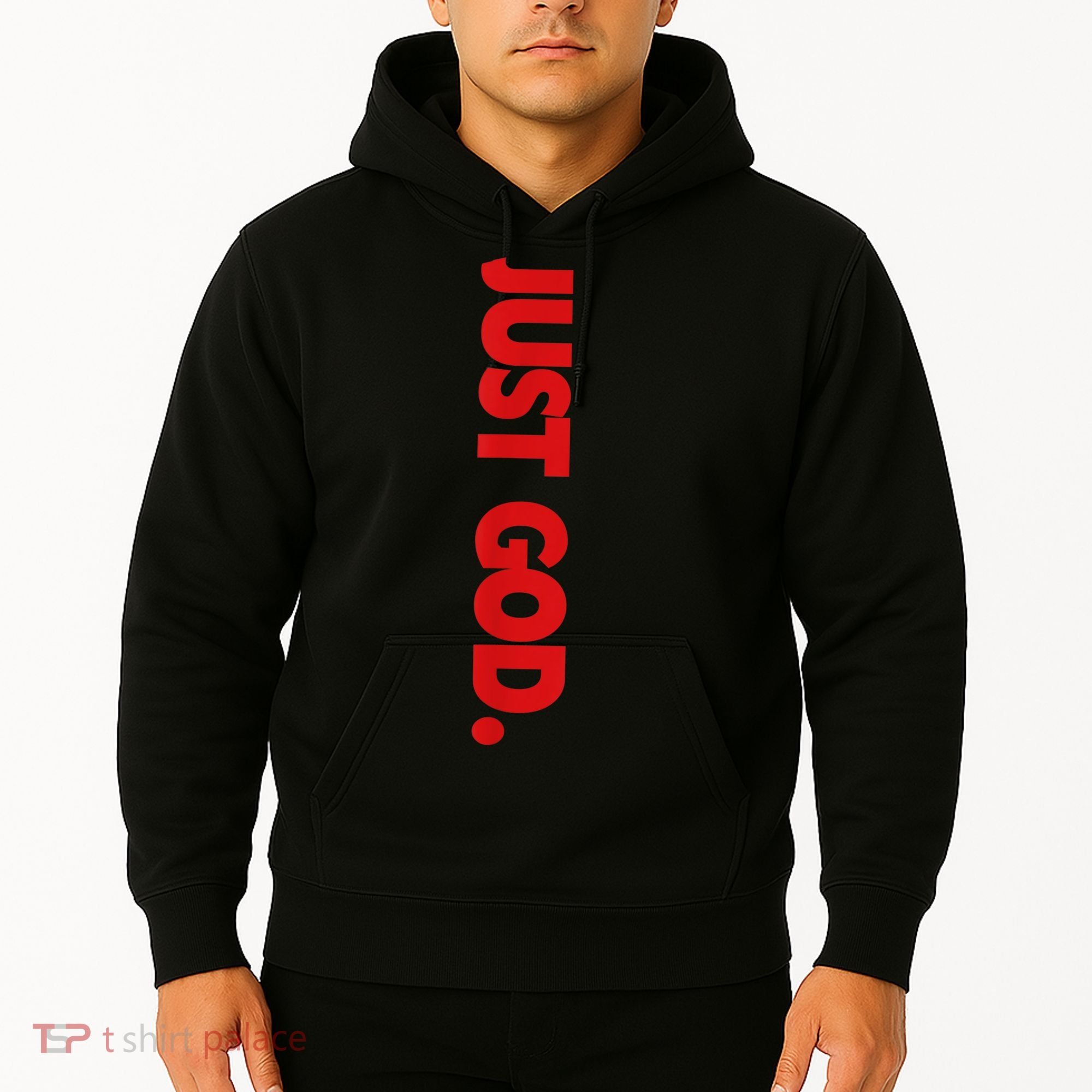 Just God Bible Verse Religious Hoodie
