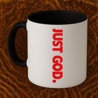 Just God Bible Verse Religious Coffee Mug thumb 2