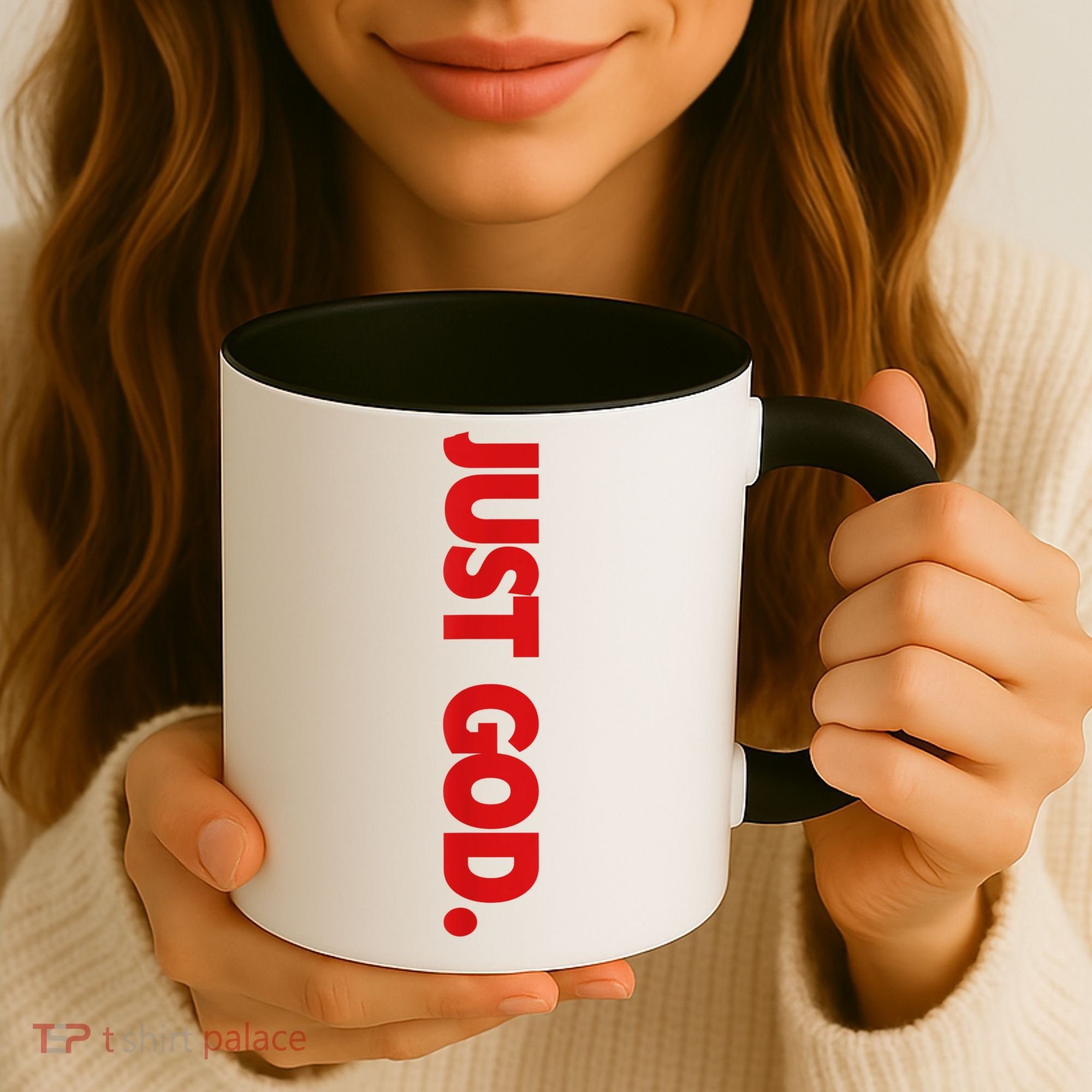 Just God Bible Verse Religious Coffee Mug