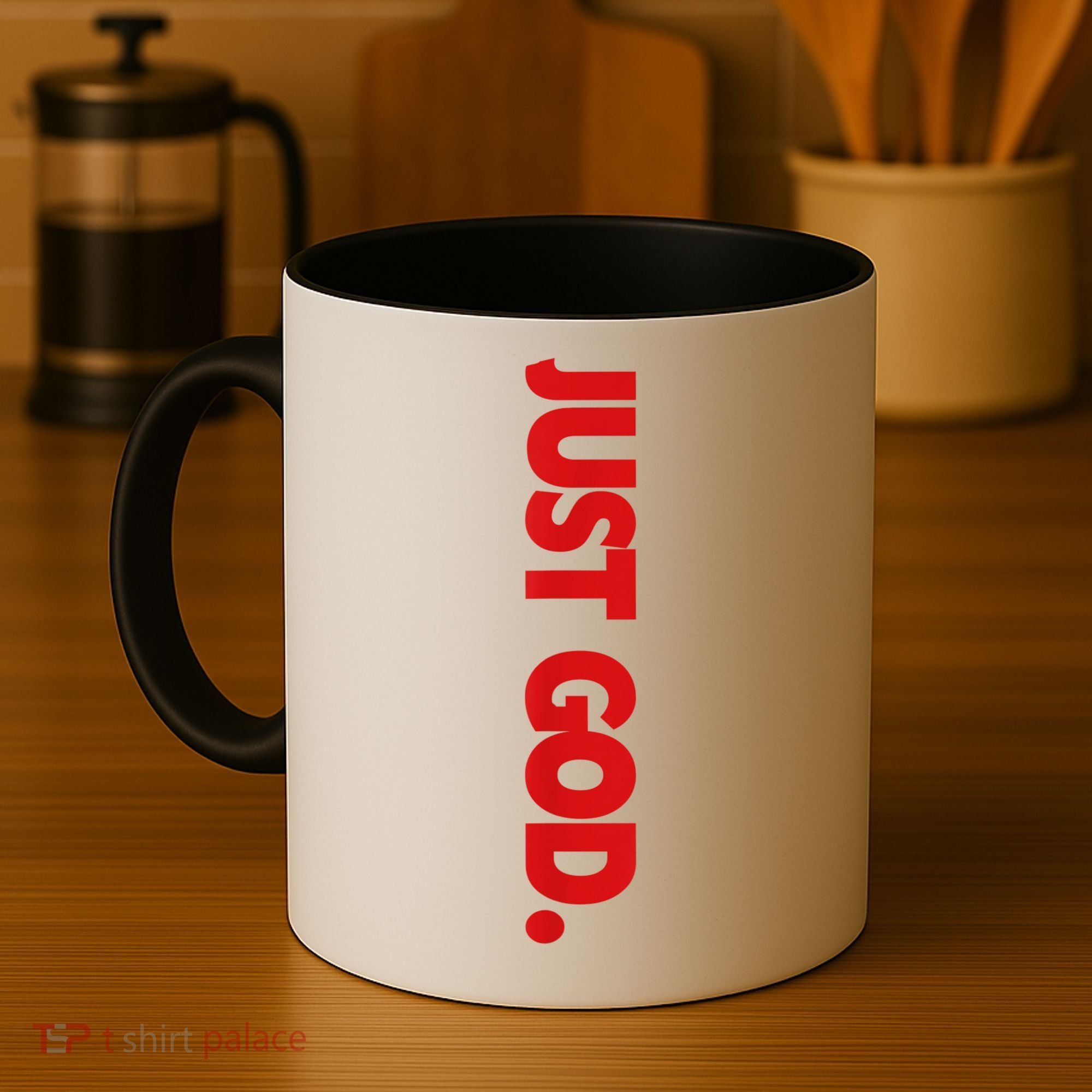 Just God Bible Verse Religious Coffee Mug