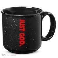 Just God Bible Verse Religious 15oz Campfire Ceramic Mug thumb 0