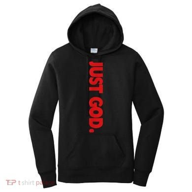 Just God Bible Verse Religious Women's Hoodie