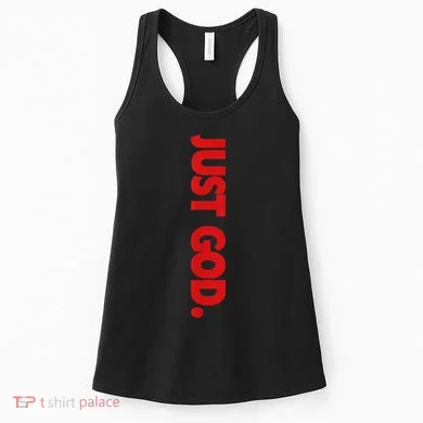 Just God Bible Verse Religious Women's Tank Top
