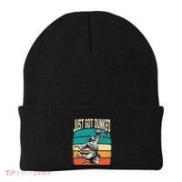Just Got Dunked Jesus Dunking Baptism Playing Basketball Beanie thumb 0