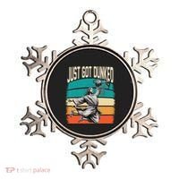 Just Got Dunked Jesus Dunking Baptism Playing Basketball Ornament thumb 0