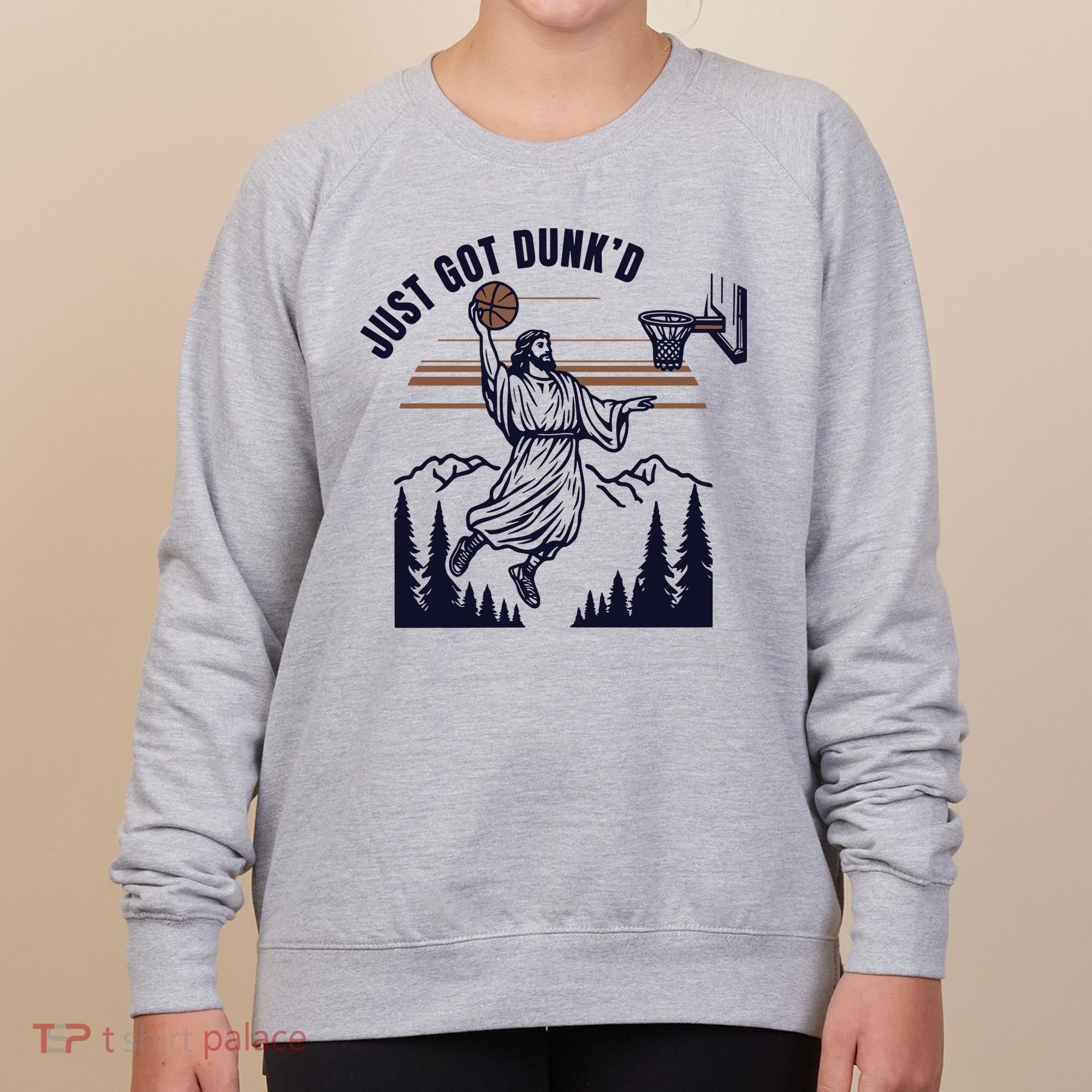 Just Got Dunked Funny Baptism Women's Sweatshirt