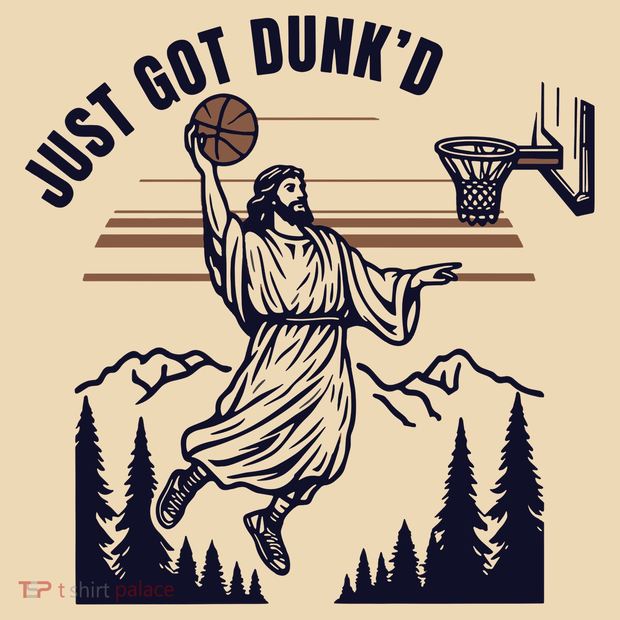 Just Got Dunked Funny Baptism Tote Bag