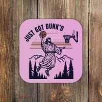Just Got Dunked Funny Baptism Coaster thumb 0
