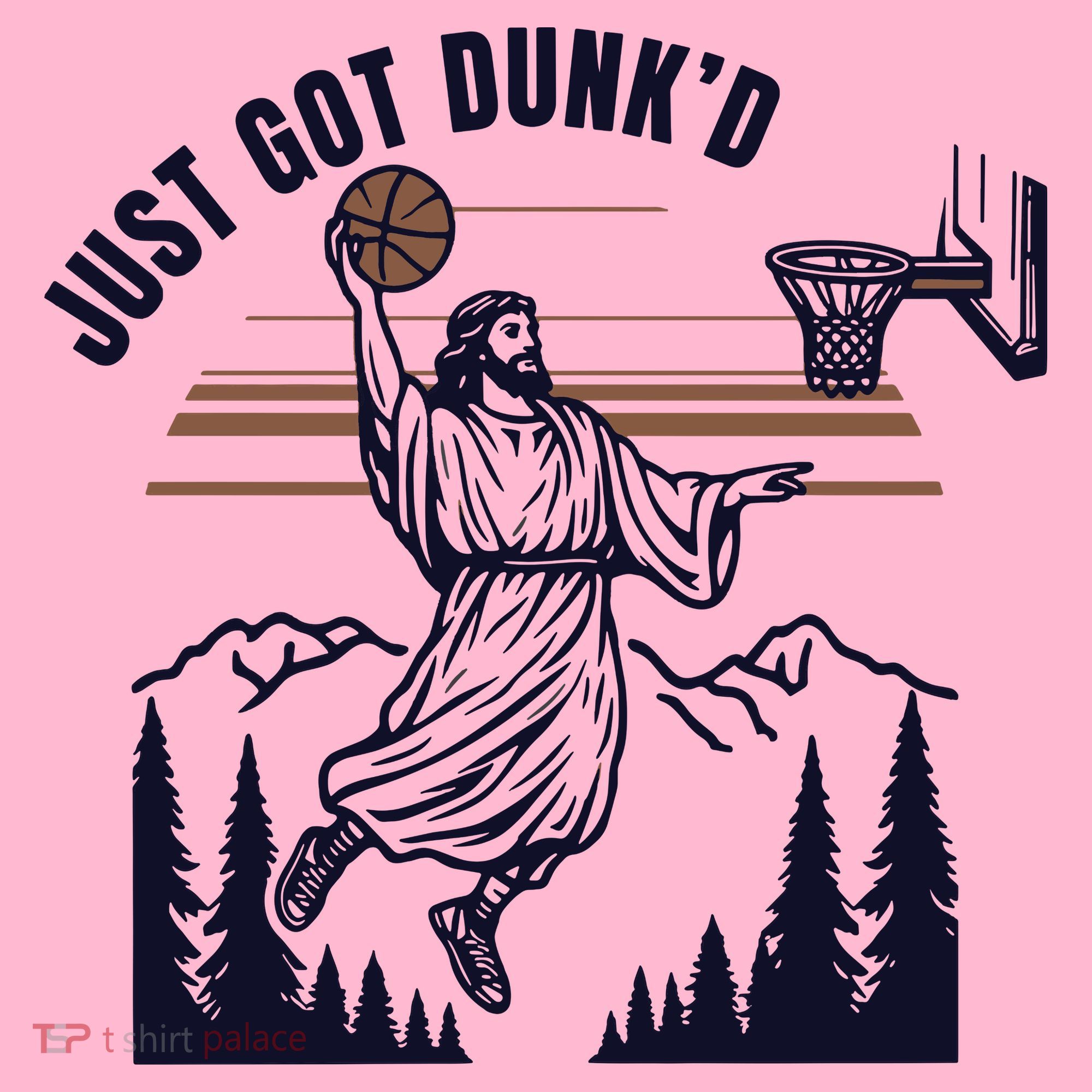 Just Got Dunked Funny Baptism Coaster
