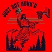 Just Got Dunked Funny Baptism Santa Hat thumb 1