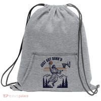 Just Got Dunked Funny Baptism Sweatshirt Cinch Pack Bag thumb 0