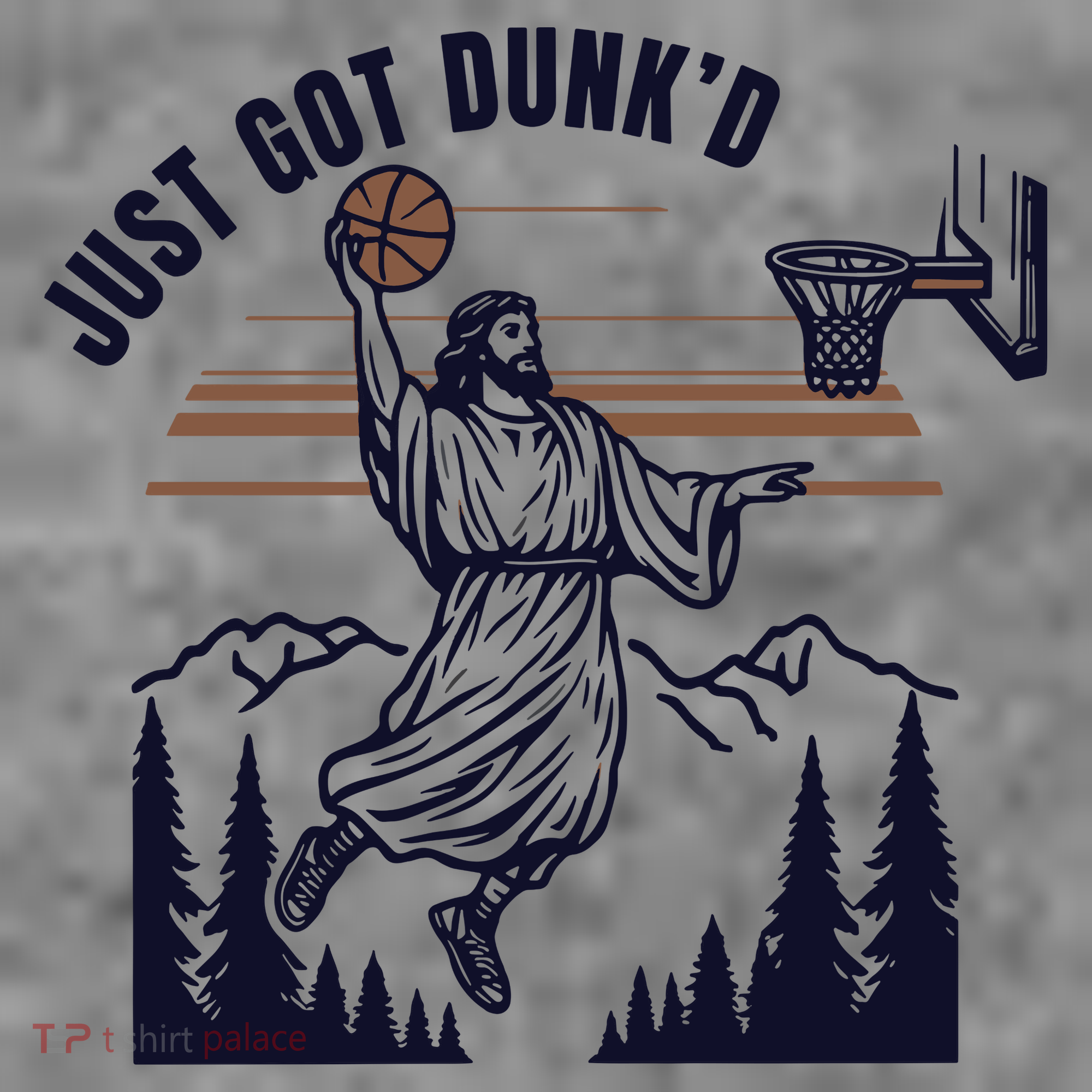 Just Got Dunked Funny Baptism Sweatshirt Cinch Pack Bag