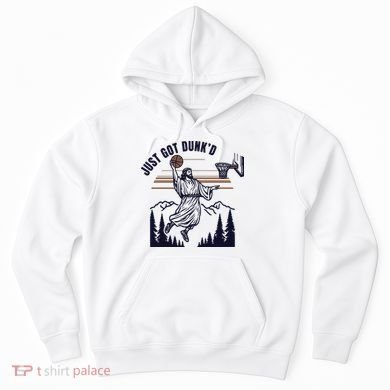 Just Got Dunked Funny Baptism Hoodie