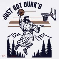 Just Got Dunked Funny Baptism Sweatshirt thumb 3