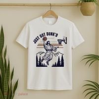 Just Got Dunked Funny Baptism T-Shirt thumb 2