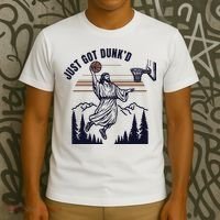 Just Got Dunked Funny Baptism T-Shirt thumb 3