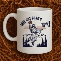 Just Got Dunked Funny Baptism Coffee Mug thumb 2