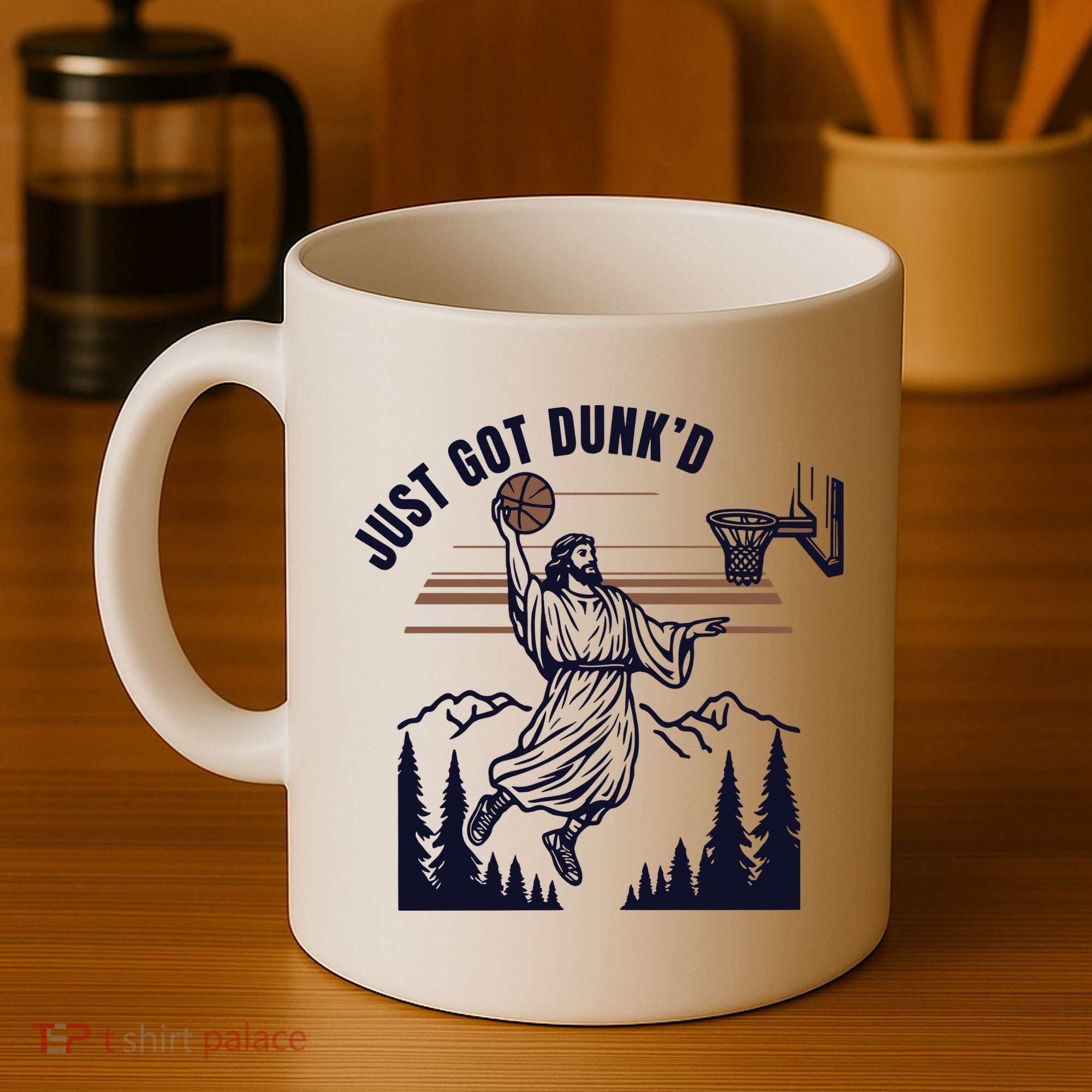 Just Got Dunked Funny Baptism Coffee Mug