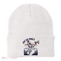 Just Got Dunked Funny Baptism Beanie thumb 0