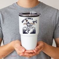 Just Got Dunked Funny Baptism Tumbler thumb 2