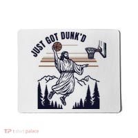 Just Got Dunked Funny Baptism Mousepad thumb 0