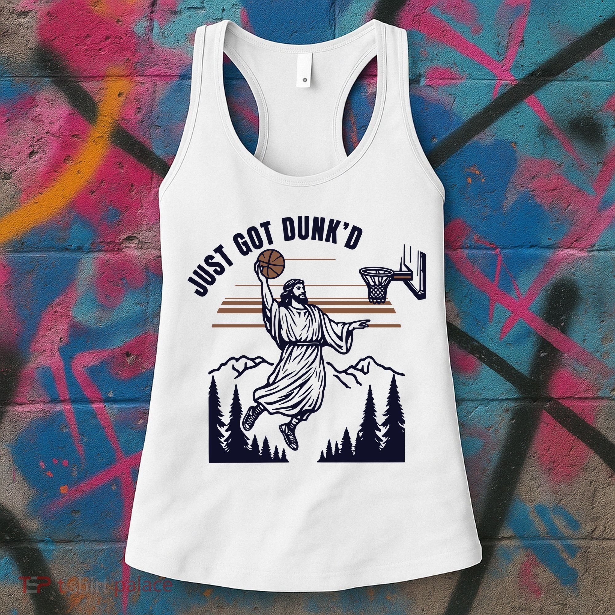 Just Got Dunked Funny Baptism Women's Tank Top
