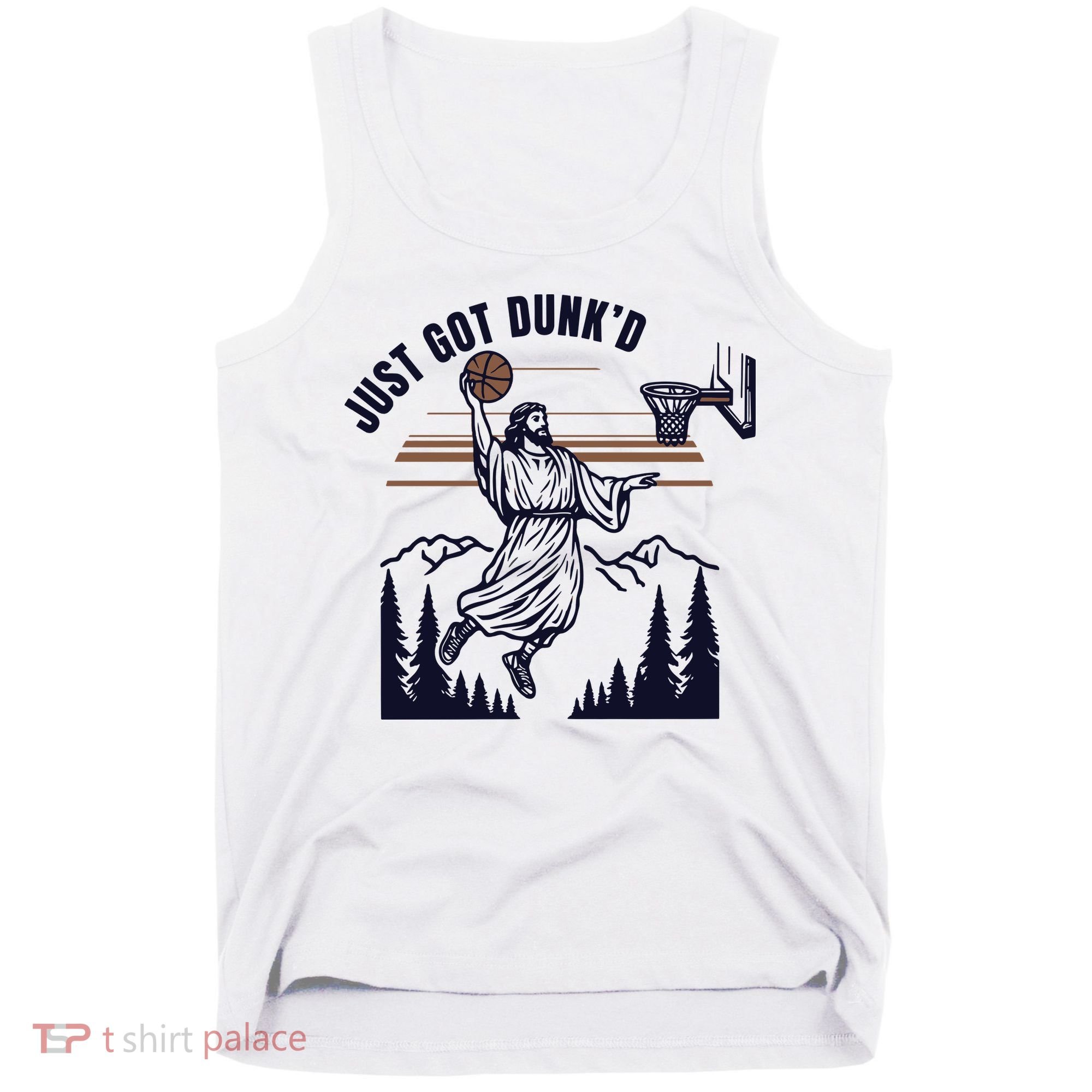 Just Got Dunked Funny Baptism Tank Top