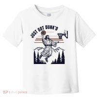 Just Got Dunked Funny Baptism Toddler T-Shirt thumb 0