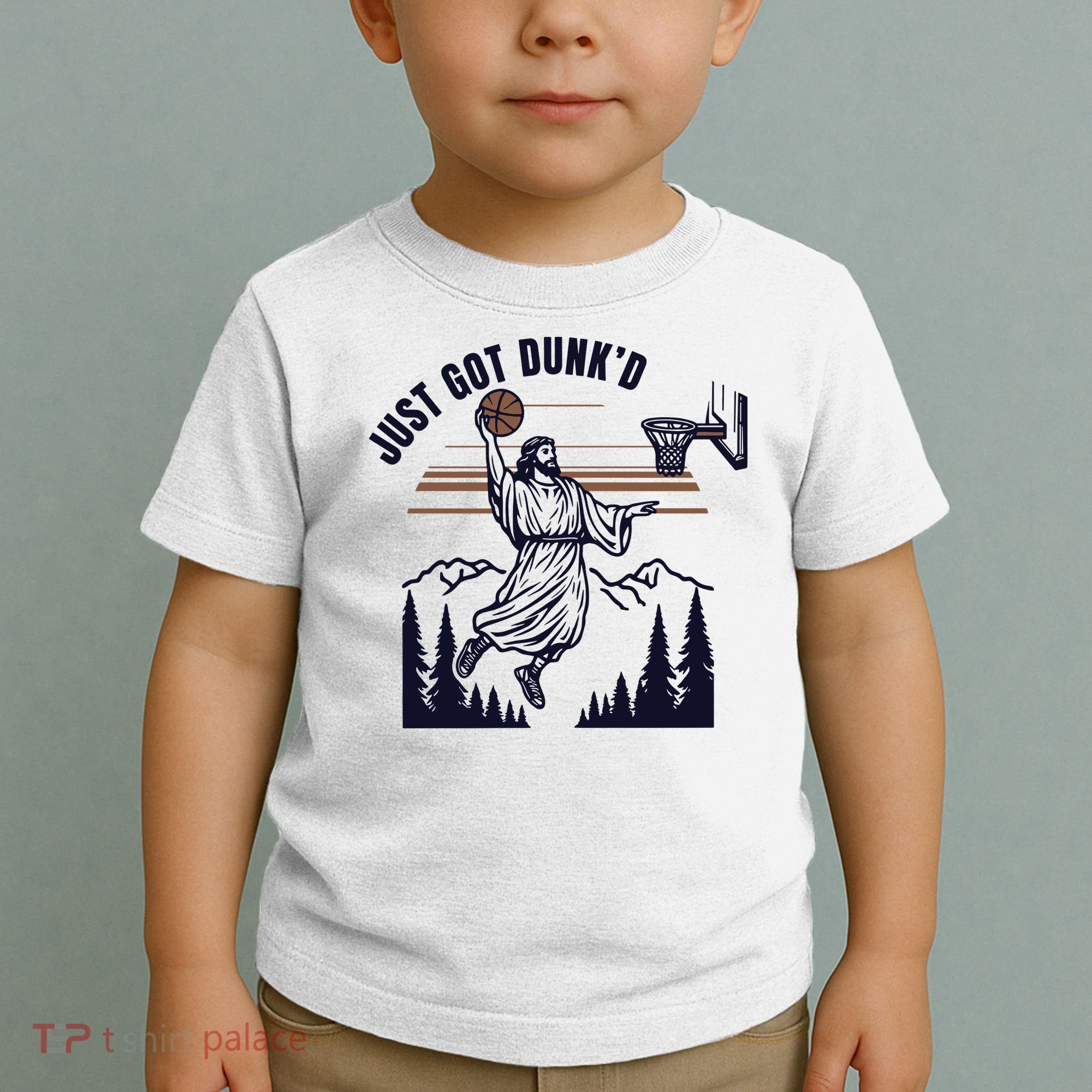 Just Got Dunked Funny Baptism Toddler T-Shirt