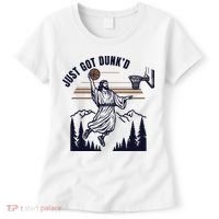 Just Got Dunked Funny Baptism Women's T-Shirt thumb 0
