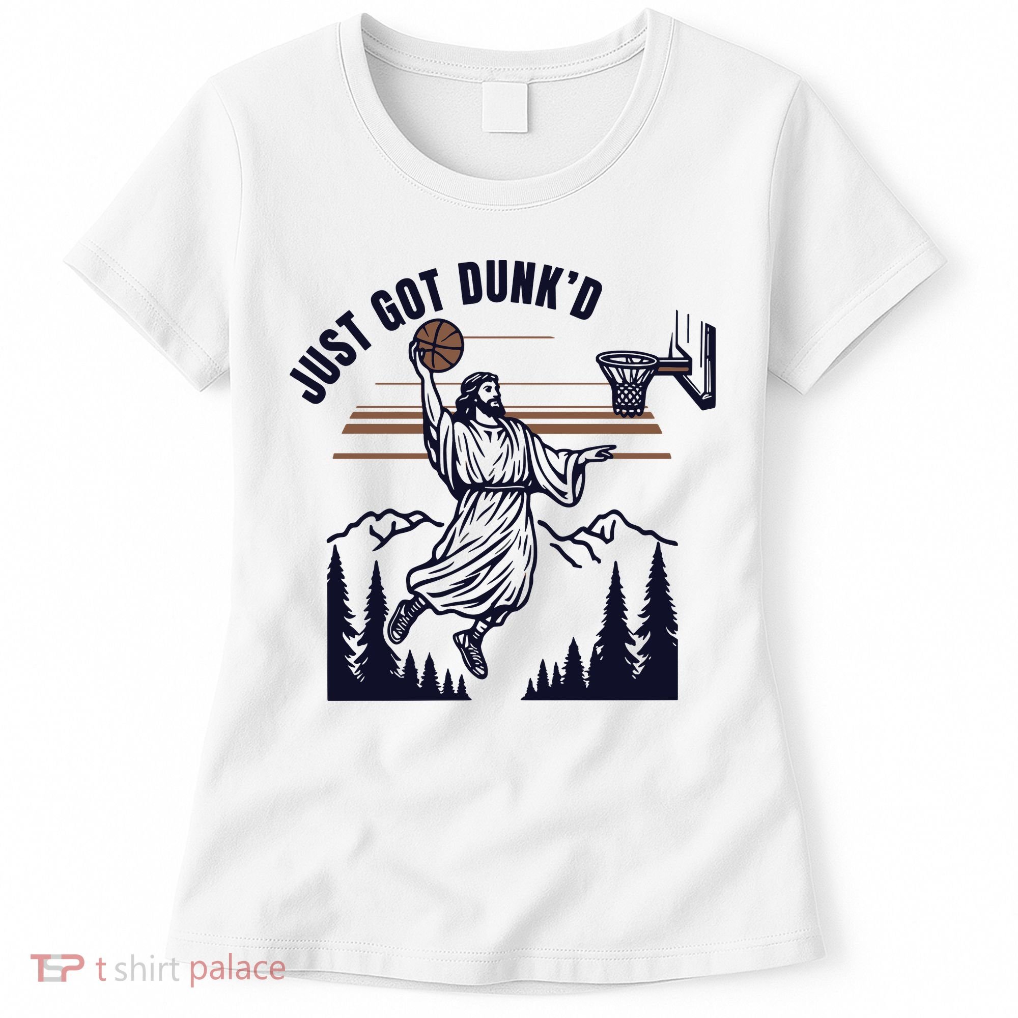 Just Got Dunked Funny Baptism Women's T-Shirt