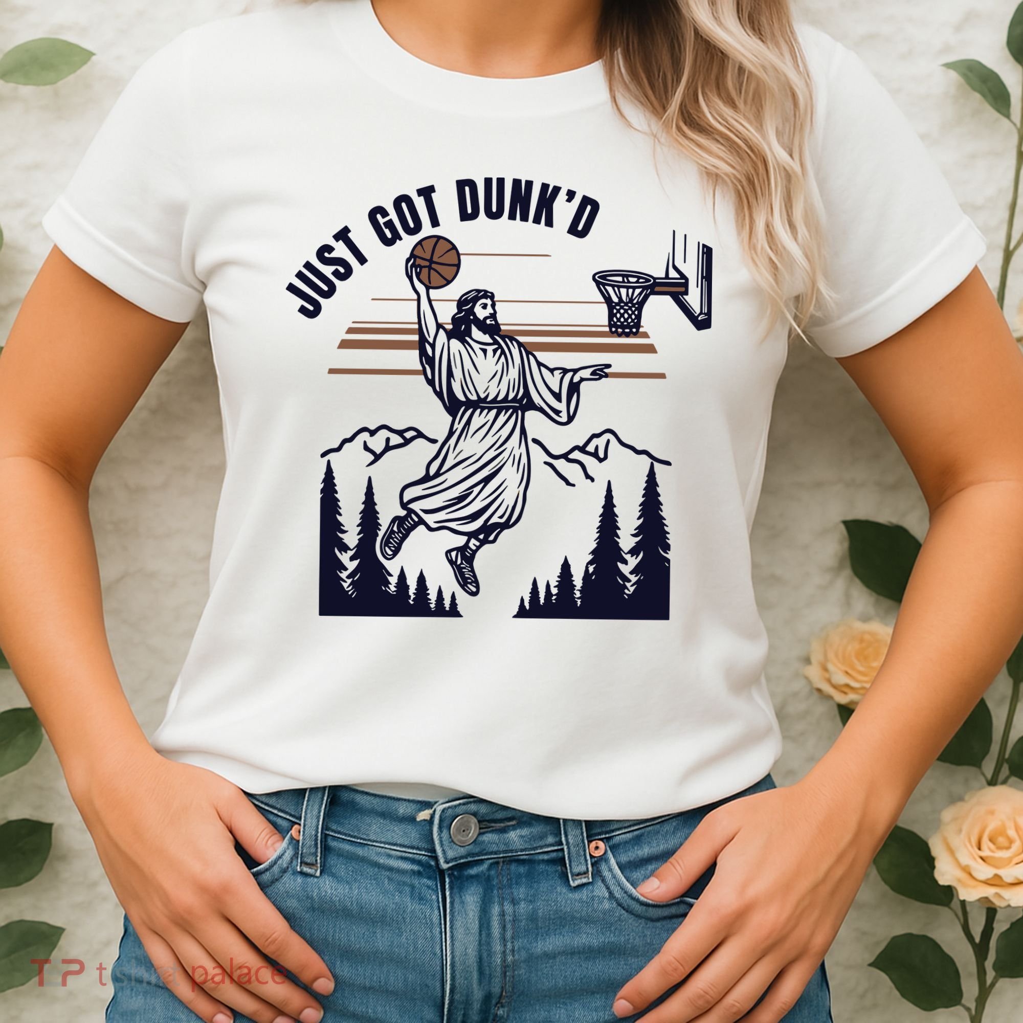 Just Got Dunked Funny Baptism Women's T-Shirt