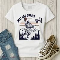 Just Got Dunked Funny Baptism Women's T-Shirt thumb 3
