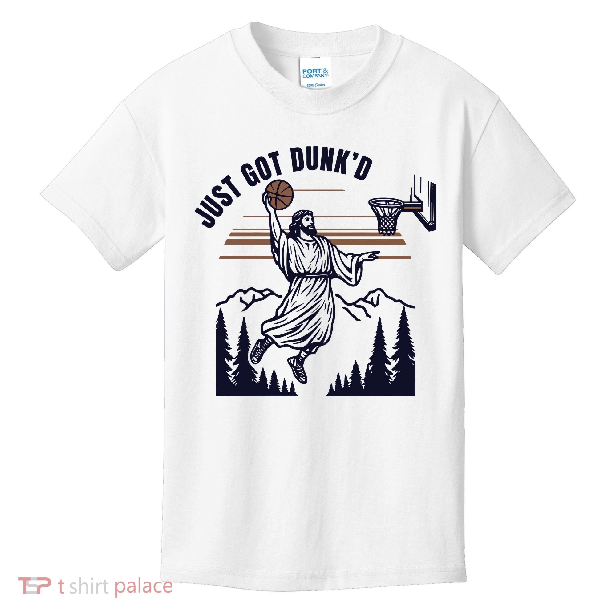 Just Got Dunked Funny Baptism Kids T-Shirt