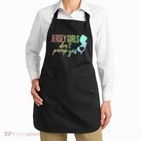 Jersey Girl Dont Pump Gas State Heart Apron thumb 2
